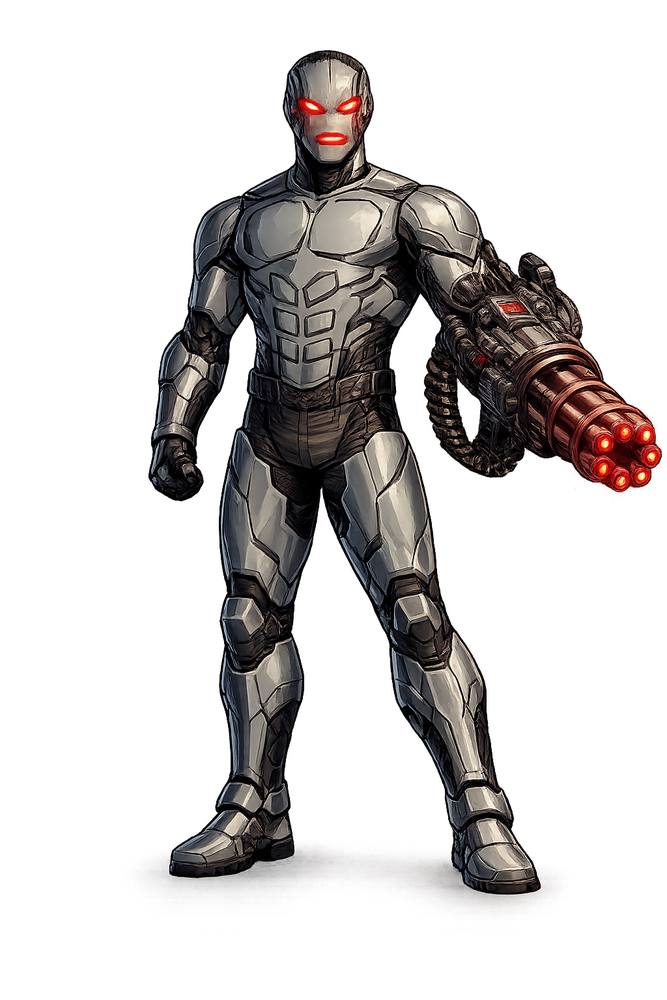 Alpha character portrait