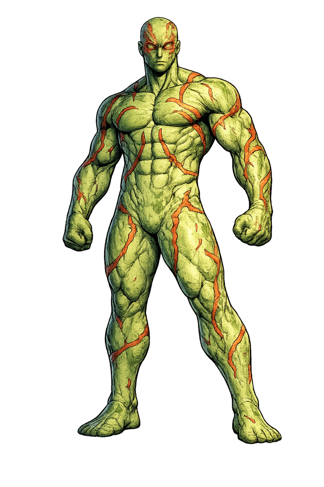Extraterrestrial character portrait