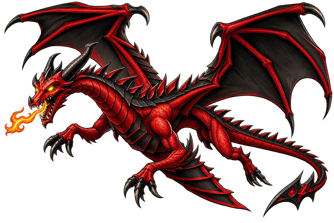 Flame Emperor Dragon