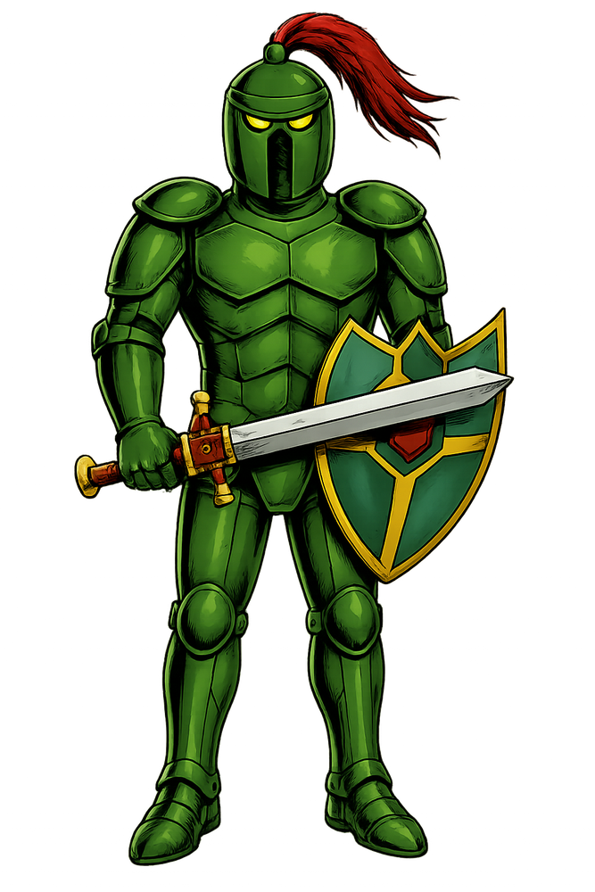 The Legendary Warrior character