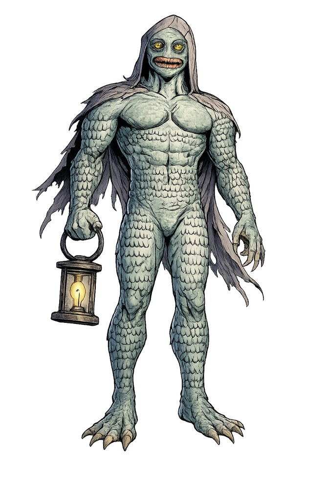 Lighthouse Keeper character portrait