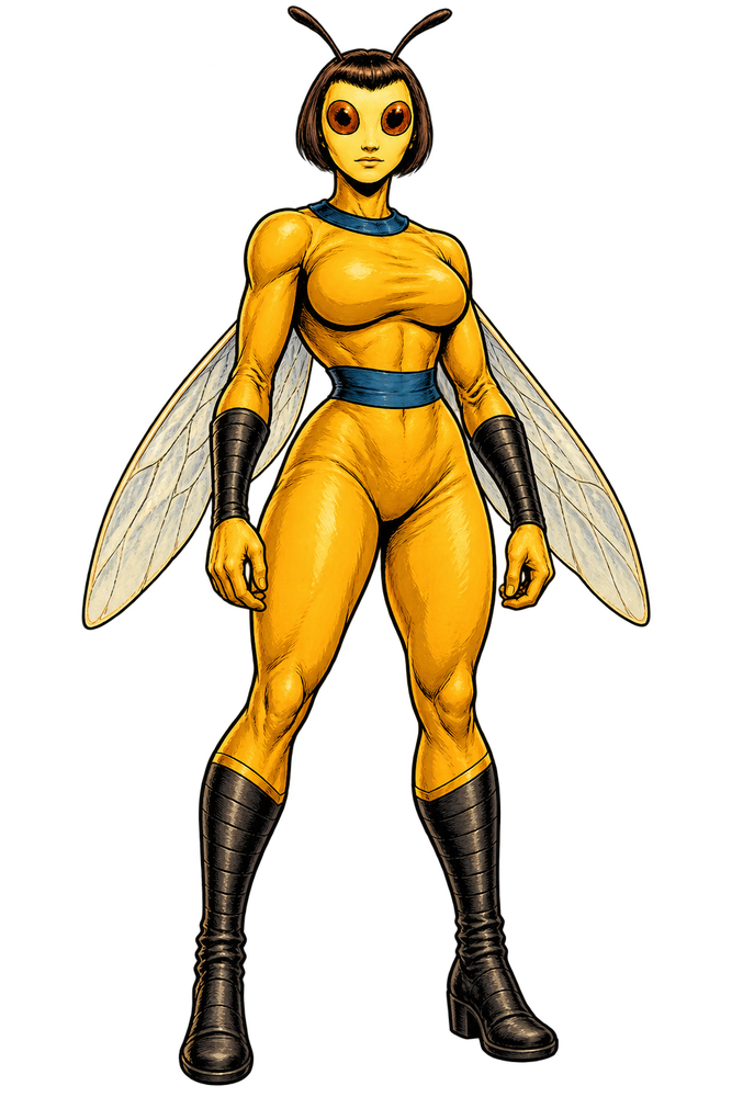 Queen Bee character portrait