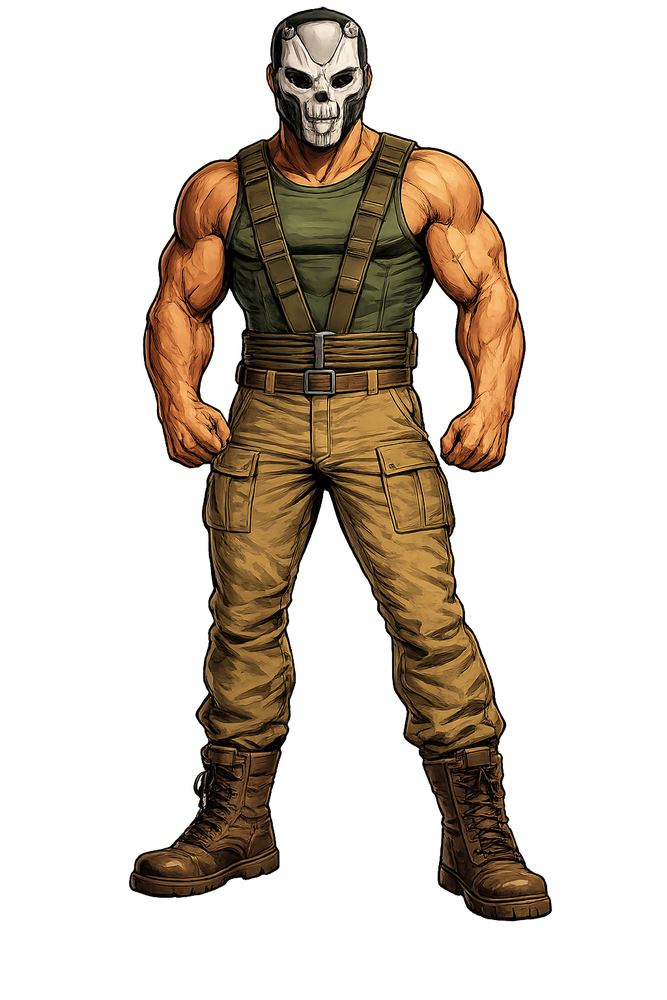 Skull Face character
