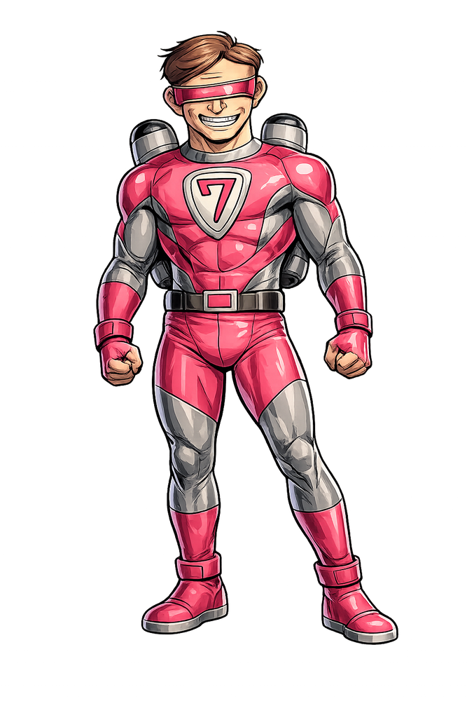 Super Seven character portrait