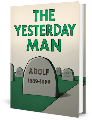 The Yesterday Man sci-fi novel book cover