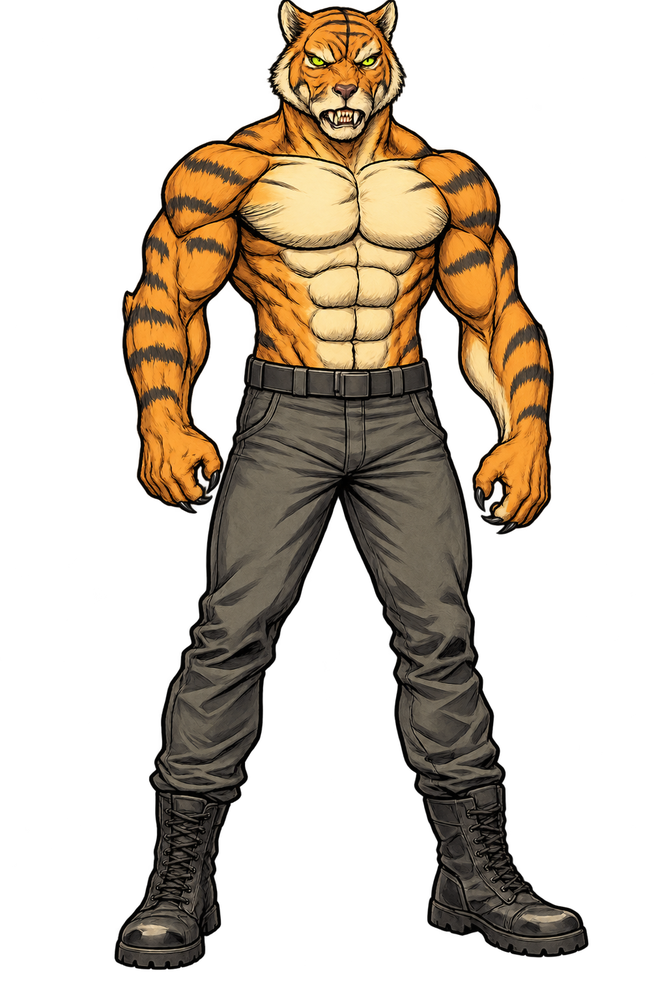 Tiger Hide character